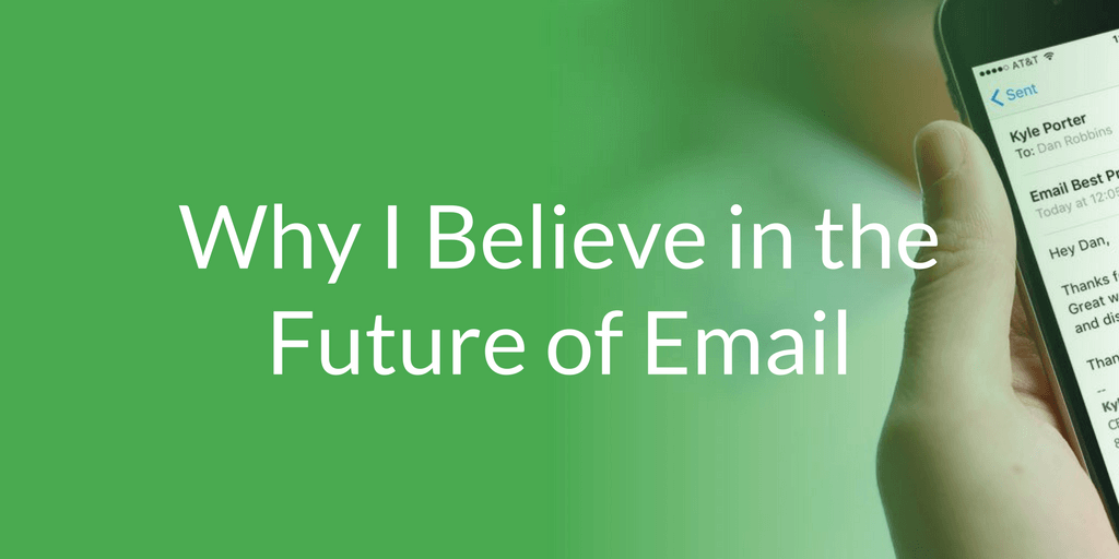 Why I Believe in the Future of Email – Tim Kopp: CMO to VC